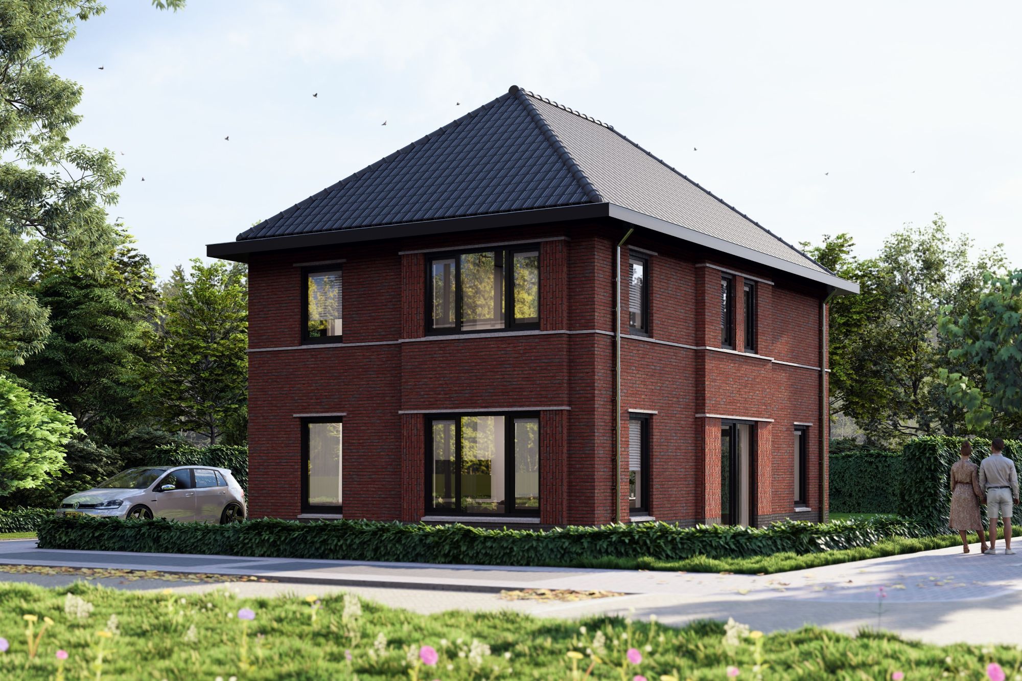 Impressie Nieuwbouw woningtype Anna te Oosterbeek Heerlijkhuis Bouwen