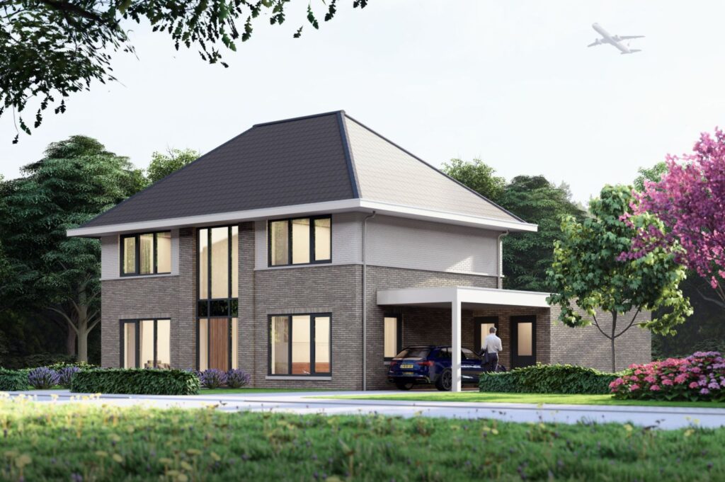 Vrijstaand huis bouwen met woningtype Anna - impressie referentie Heerlijkhuis Bouwen