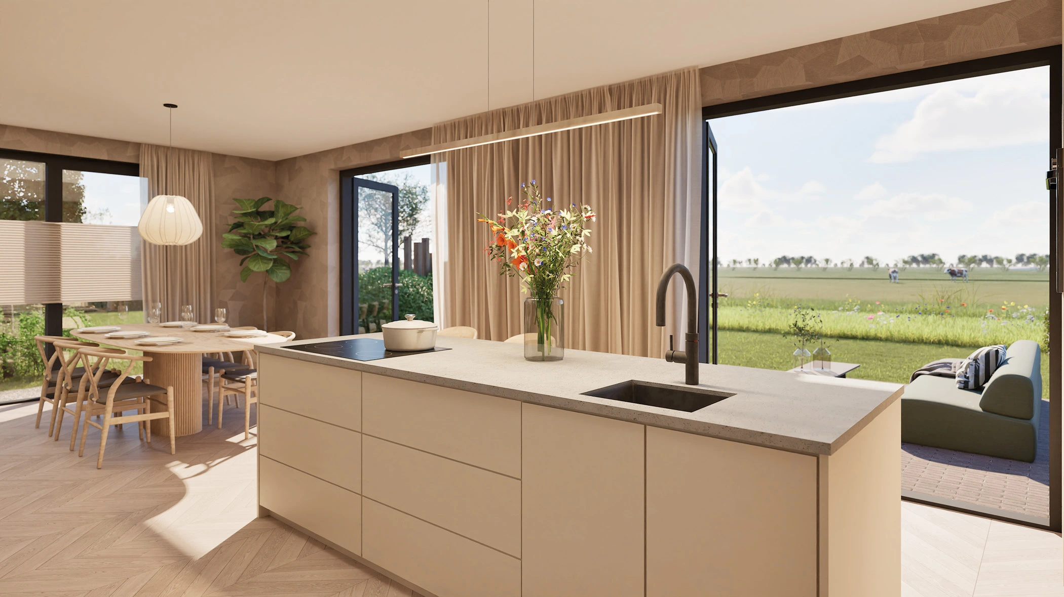 Keuken in woningtype Emma