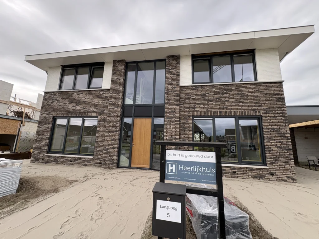Oplevering woningtype Anna in Rijssen